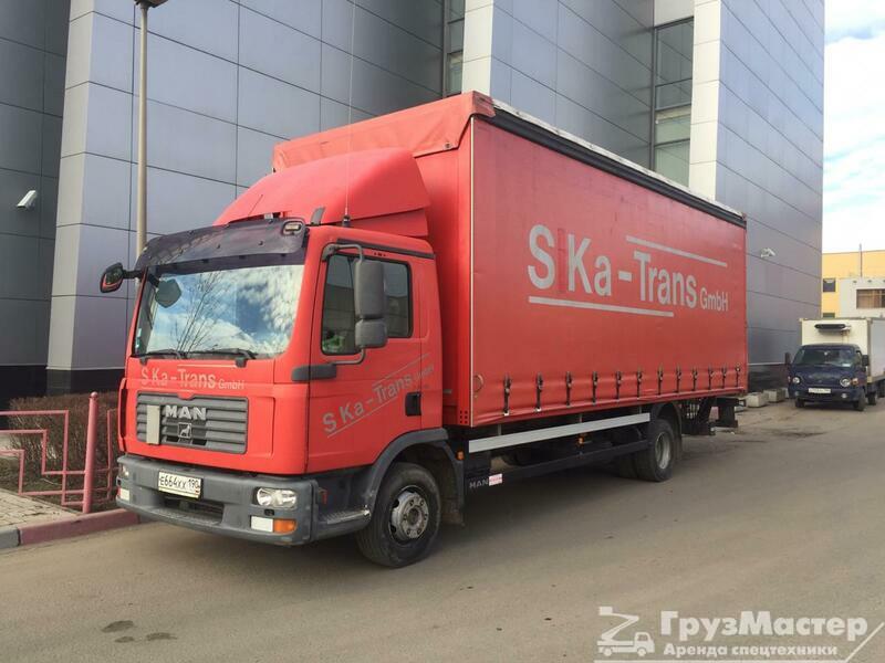 Аренда грузового авто MAN 5 тонн в москве